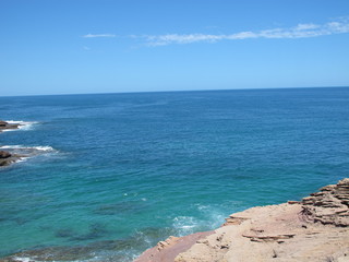 coast of kalbarri, western australia