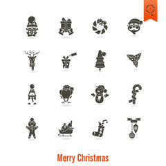 Christmas and Winter Icons Collection