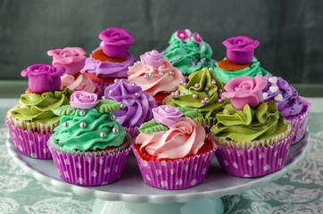  Cupcakes decorated