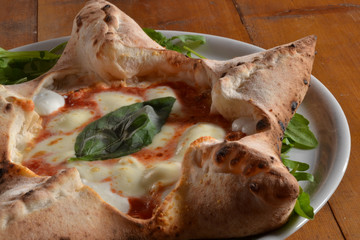 Pizza original en forma de estrella. © Gustavo Andrade