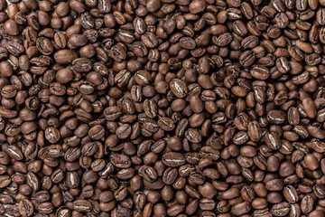 Roasted coffee beans
