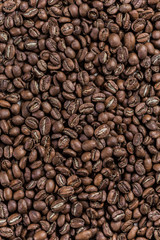 Roasted coffee beans