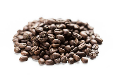 Roasted coffee beans
