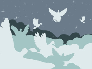 Pigeon in the Clouds