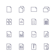 Multimedia icons
