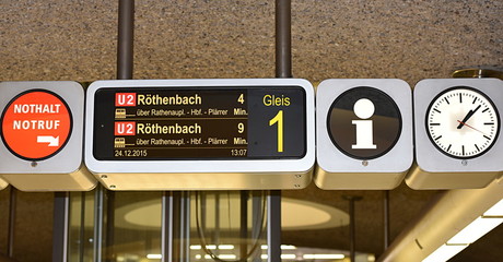 panneau...métro de Nürnberg