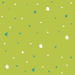 Seamless pattern. Casual polka dot texture. Stylish doodle