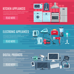 Horizontal Household banners 