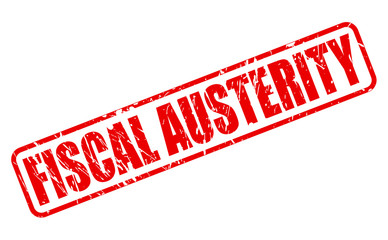 FISCAL AUSTERITY red stamp text