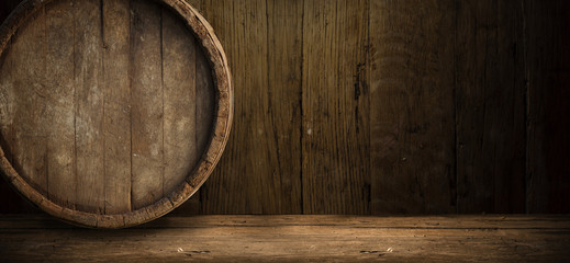 Fototapeta premium background of barrel