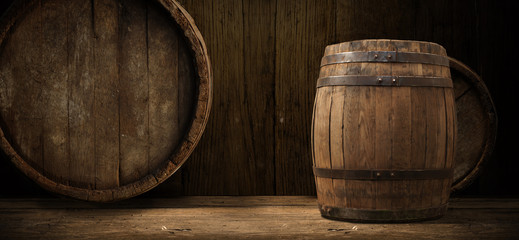 background of barrel