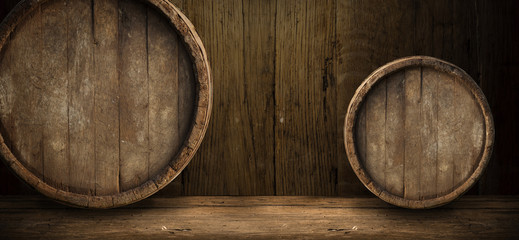 Fototapeta premium background of barrel
