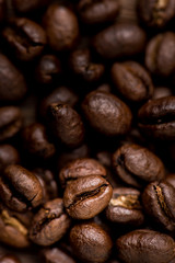 roasted coffee beans,