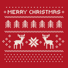 christmas winter pattern print for jersey