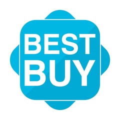 Blue square icon best buy