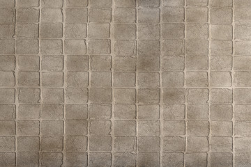 Fototapeta premium Grey and brown brick wall