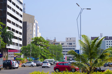 city landscape of Panaji of the capital of GOA
