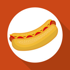 Fast food icons design 