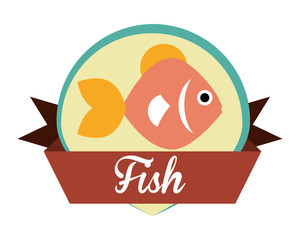 Fish icons design 
