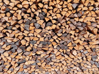Holzstapel / Textur