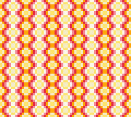 Colourful ethnic ornamental patterns Mexican, Seamless vector pattern