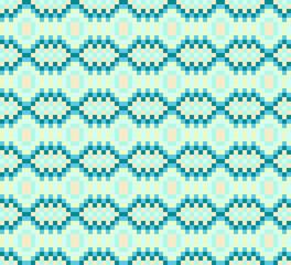 Colourful ethnic ornamental patterns Mexican, Seamless vector pattern