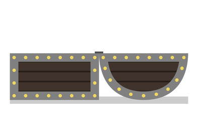 Open chest isolated