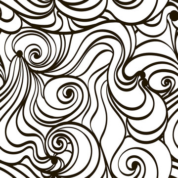 Seamless White Brown Loop Background
