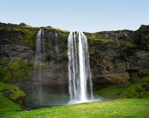 Obraz premium Seljalandsfoss waterfall, Iceland 