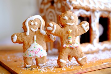 Gingerbread family