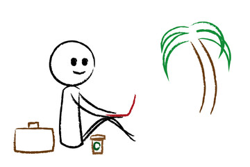 Moderner Arbeitsplatz