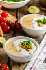 Creamy celery soup
