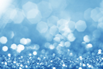 Defocused glitter background.