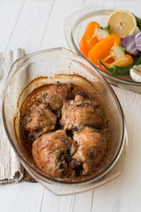 Chicken with vegetables