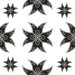 set of beautiful Celtic patterns