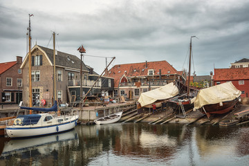 The former fishing village.