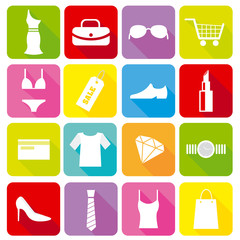 shopping icons