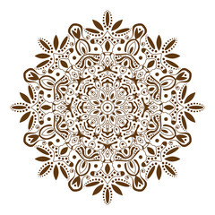 Mandala decorative ethnic circular ornament