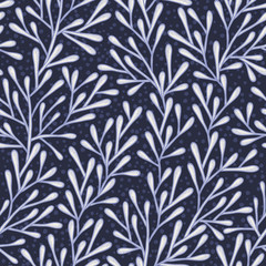 Blue seamless pattern