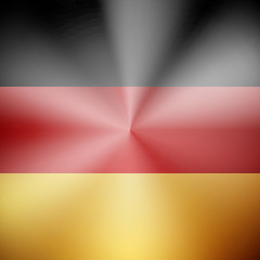 Germany metallic flag
