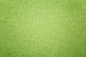 Green fabric texture background