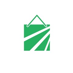 Shopping logo icon Vector