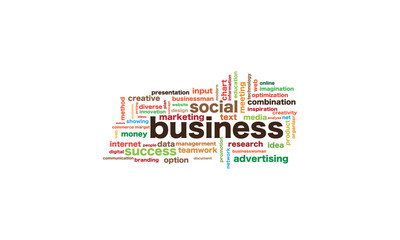 Business word cloud