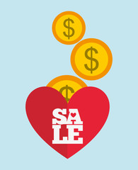 valentines sale design