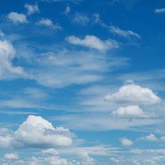 clouds and blue sky weather background