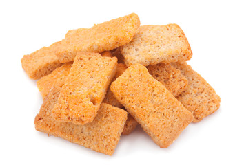 White bread crackers stick