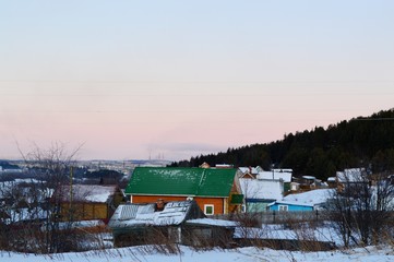 Старая Кандалакша.Улица Заречная.