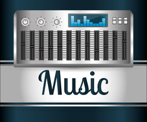 Music icons design 