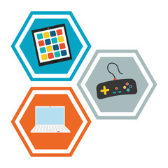 Technology icons design 