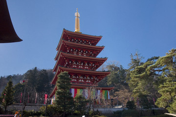 高幡不動尊・五重塔